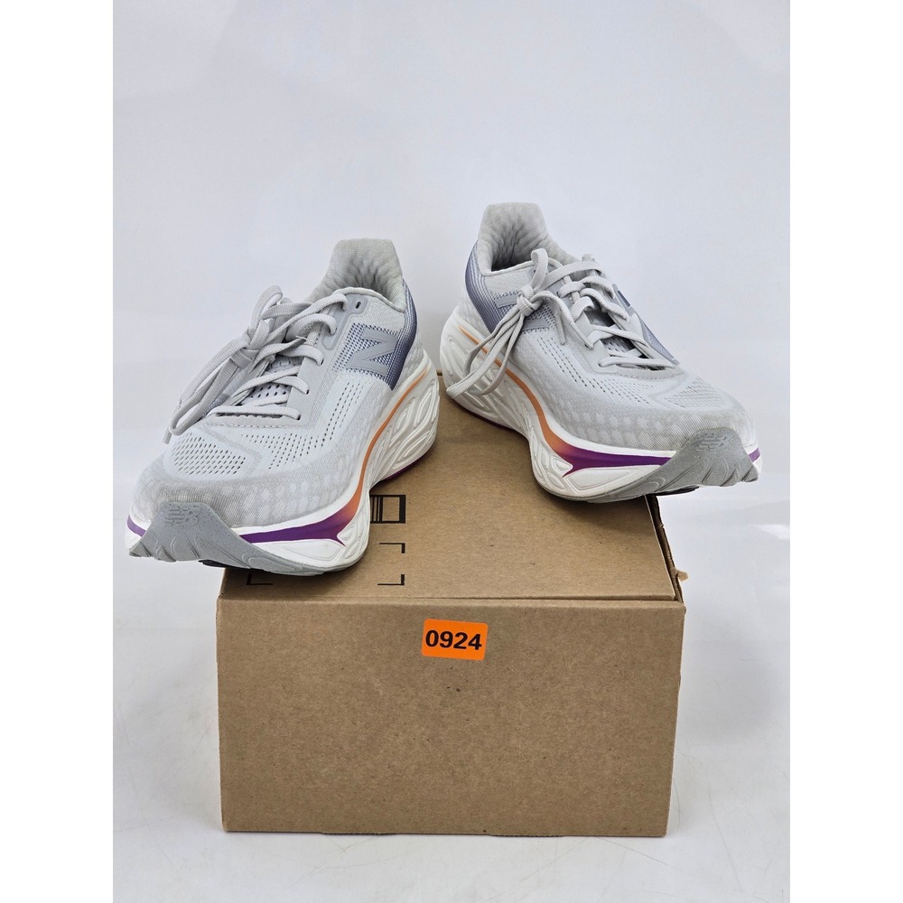New Balance Fresh Foam X 1080 v14 Running Shoes Womens 9.5 Grey Orange Excellent